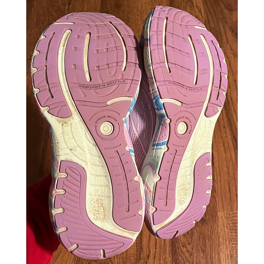 Brooks Glycerin 20 Womens 7.5 Running Shoes Pink Marble Swirl - Picture 7 of 7